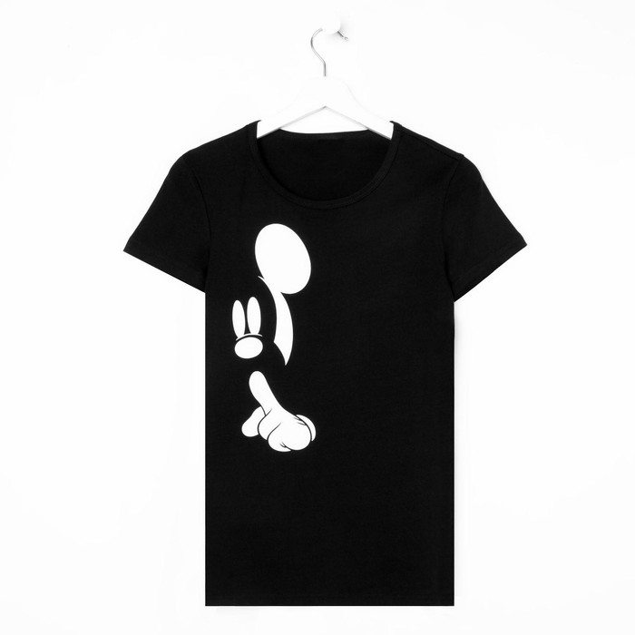 Футболка &laquo;Mickey&raquo; Микки Маус, цвет чёрный