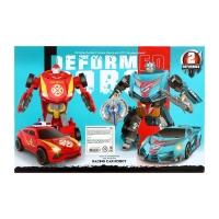 Набор роботов «Гоночные автомобили», трансформируются Набор роботов «Гоночные автомобили», трансформируются