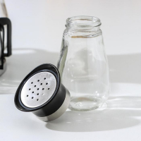 Набор для специй из стекла на подставке &laquo;Сияние&raquo;, 5,5&times;11 см, 6 шт