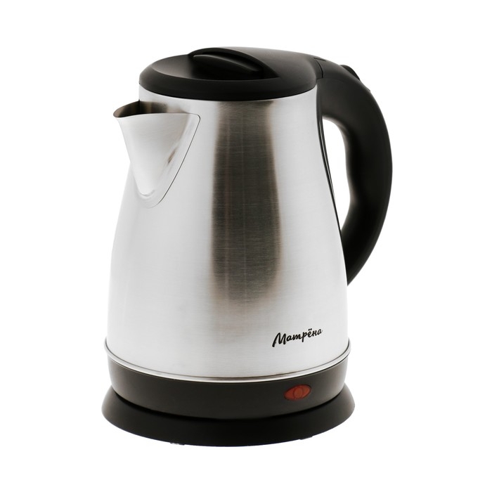 Чайник электрический Чайник электрический "Матрёна" MA-003, металл, 1.7 л, 1500 Вт, серебристый