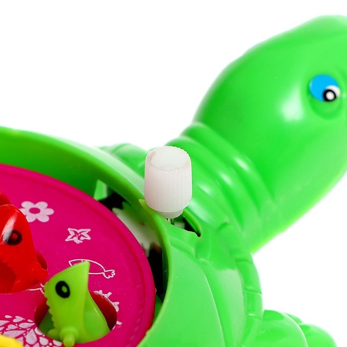 Рыбалка заводная «Черепаха», 8 рыбок с удочкой Рыбалка заводная «Черепаха», 8 рыбок с удочкой