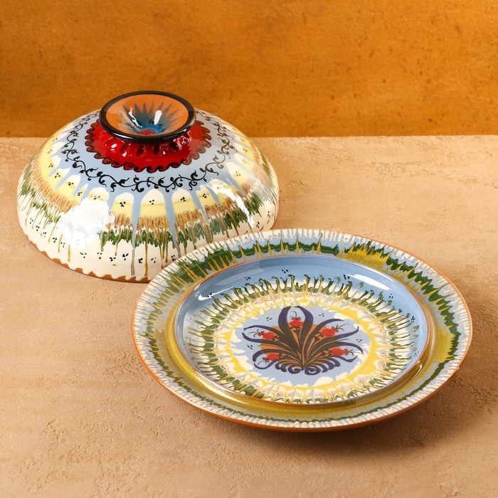 Блинница Риштанская керамика 26,5 см Блинница Риштанская керамика 26,5 см