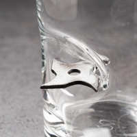 Стакан "Непробиваемый. Путь воина", с сюрикеном, для виски, 250 мл Стакан "Непробиваемый. Путь воина", с сюрикеном, для виски, 250 мл