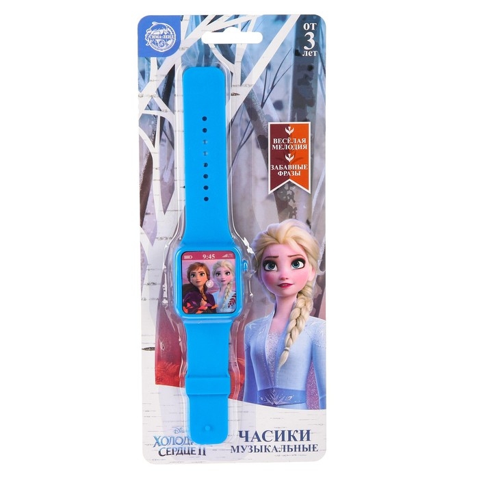 Часы музыкальные &laquo;Холодное сердце&raquo;, звук, Disney