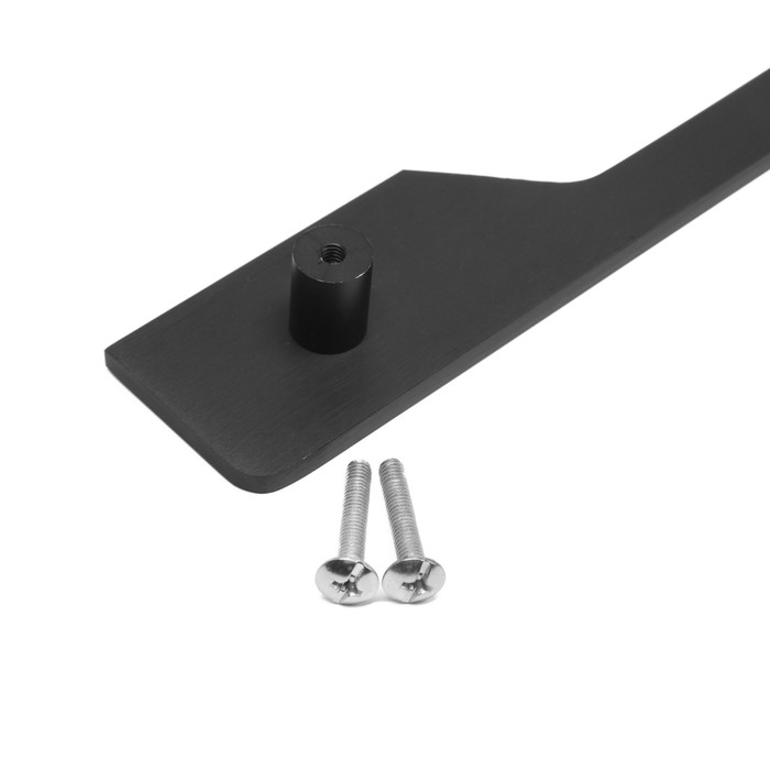 Ручка скоба мебельная RS1401, м/о=225, цвет черный Ручка скоба мебельная RS1401, м/о=225, цвет черный