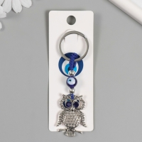 Брелок от сглаза металл "Сова на ветке" 3,3х7 см Брелок от сглаза металл "Сова на ветке" 3,3х7 см