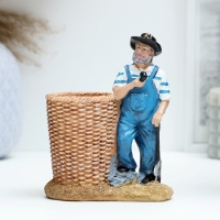 Карандашница "Матрос" 10*6*13см Карандашница "Матрос" 10*6*13см