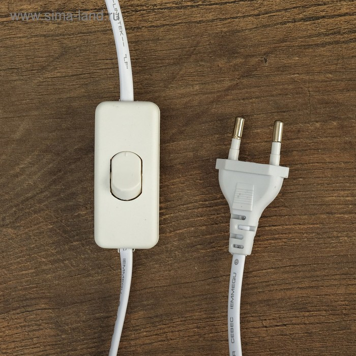 Лампа настольная 08948/1 E14 40Вт белый-кофе 25х25х38 см RISALUX