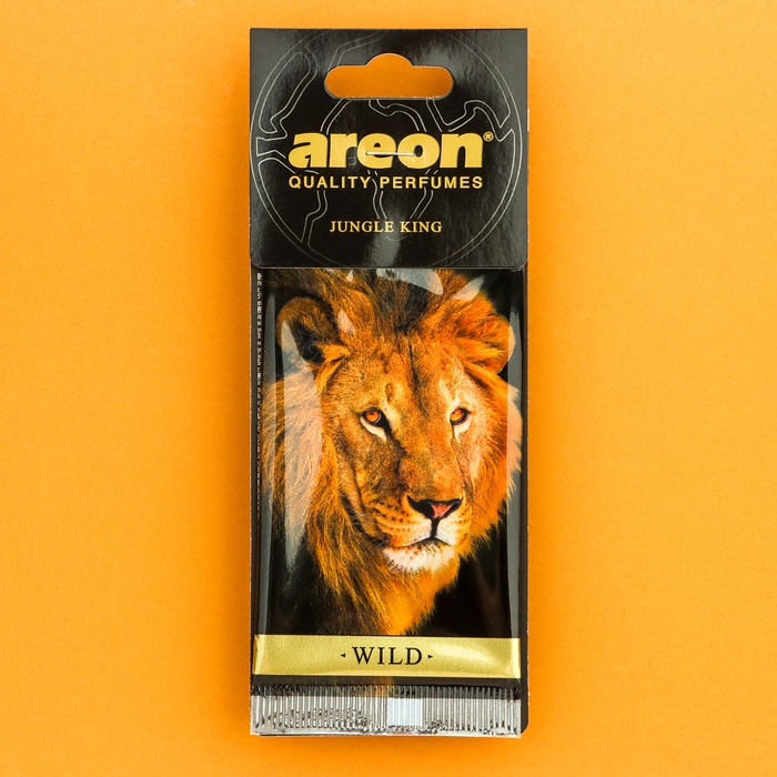 Ароматизатор на зеркало Areon WILD Jungle King 704-AW-01