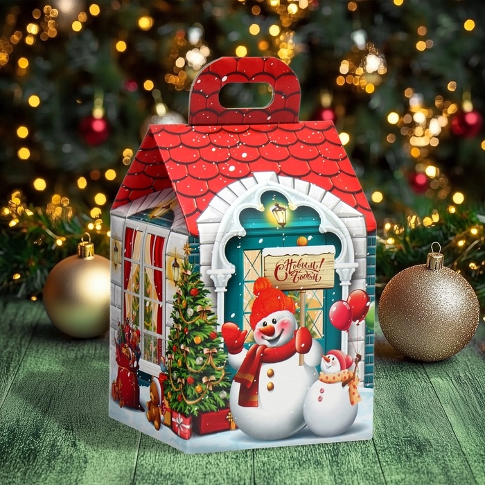 Подарочный набор"Мастерская Деда Мороза" 500г/8, арт.114