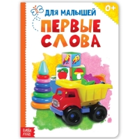 Книжка картонная «Первые слова» 10 стр., МИКС Книжка картонная «Первые слова» 10 стр., МИКС