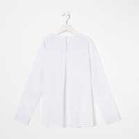 Школьная блузка для девочки, цвет белый, рост 134 Школьная блузка для девочки, цвет белый, рост 134