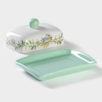 Масленка Доляна &laquo;Флора и Фауна&raquo;, 17&times;12,5&times;8,5 см