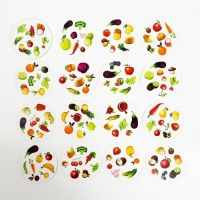 Настольная игра на реакцию и внимание &laquo;Дуббль. Овощи и фрукты&raquo;, 20 карт, 5+