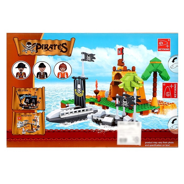 Конструктор Пираты &laquo;Бухта историй&raquo;, 234 детали