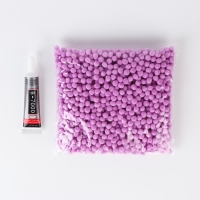 Игрушка помпонами &laquo;Медведь&raquo;, сиреневый