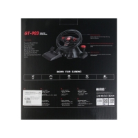Руль MARVO GT-903, поддержка PS4/PS3/XBOX/Android/PC, кабель 2 м Руль MARVO GT-903, поддержка PS4/PS3/XBOX/Android/PC, кабель 2 м