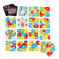 Настольная игра на скорость «Палец вверх», карточки, пластиковые колечки, 1-6 игроков, 3+ Настольная игра на скорость «Палец вверх», карточки, пластиковые колечки, 1-6 игроков, 3+