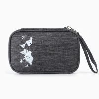 Органайзер для документов &laquo;Путешествие-всегда хорошая идея&raquo;, серый, 19 х 13 см.