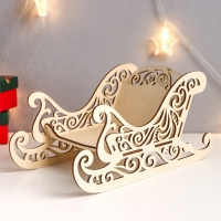 Сувенир "Сани" 31,5х15,5х16 см (набор 5 деталей)