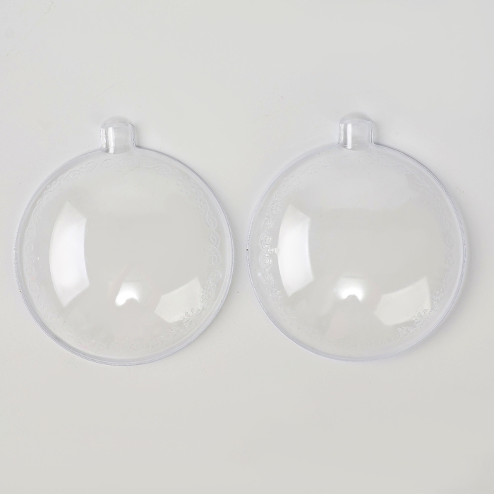 Ёлочный шар своими руками на новый год &laquo;Аппликация в шаре. Змея&raquo;, новогодний набор для творчества, символ года 2025