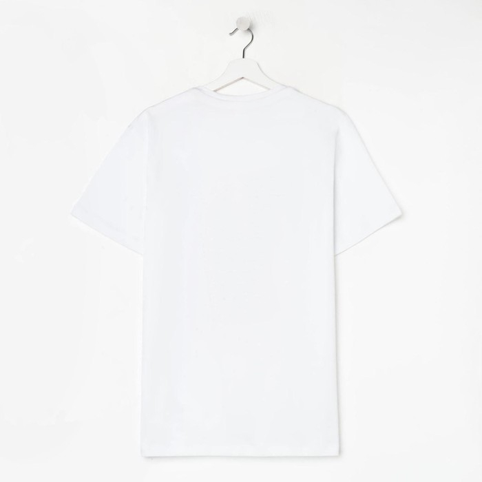 Футболка новогодняя мужская KAFTAN "Merry Xmas" размер 56