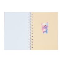 Записная книжка подарочная на гребне 80л,линия, цветной блок,обложка ПВХ 3D Мишка(17,6х13,5см) 105 Записная книжка подарочная на гребне 80л,линия, цветной блок,обложка ПВХ 3D Мишка(17,6х13,5см) 105