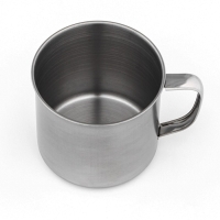 Кружка из нержавеющей стали &laquo;Мэйли&raquo;, 650 мл, d=9 см, цвет хромированный