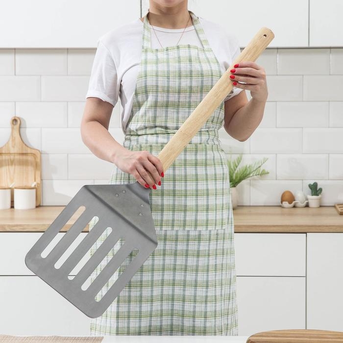 Лопата с прорезями для пиццы и коржей, 84&times;24&times;4,5 см