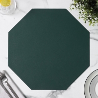 Салфетка сервировочная на стол «Тэм», 38×38 см, цвет зелёный Салфетка сервировочная на стол «Тэм», 38×38 см, цвет зелёный