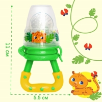 Ниблер для прикорма «ТРЕНД. Леопард» в наборе с силиконовыми сеточками 2шт Ниблер для прикорма «ТРЕНД. Леопард» в наборе с силиконовыми сеточками 2шт