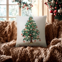 Новый год. Чехол на подушку Этель "Елочка" 40х40см,100% п/э Новый год. Чехол на подушку Этель "Елочка" 40х40см,100% п/э