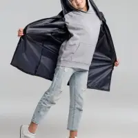 Дождевик детский Rainman Kids темно-синий, 7-9 лет