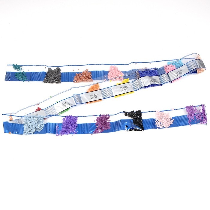 Алмазная мозаика с полным заполнением на холсте &laquo;Песики&raquo;&lrm;, 20 х 30 см