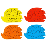 Мозаика &laquo;Ёжик в лесу&raquo;, 15 &times; 10 см, набор 4 шт.