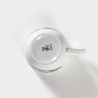 Кружка фарфоровая &laquo;Тигр&raquo;, 300 мл, белая