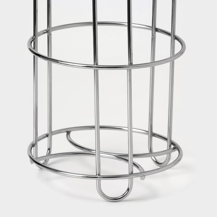 Держатель-стойка для туалетной бумаги Доляна, 14,5&times;15&times;48 см