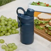 Термобутылка Fujisan 2.0 без логотипа, темно-синяя Термобутылка Fujisan 2.0 без логотипа, темно-синяя