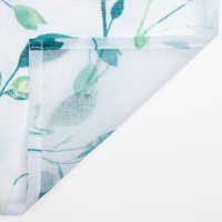 Тюль Этель Green leaves, на шторной ленте 280х270 см, 70гр/м2, 100% п/э Тюль Этель Green leaves, на шторной ленте 280х270 см, 70гр/м2, 100% п/э