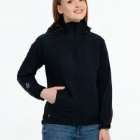 Ветровка женская Stratus темно-синяя, размер M