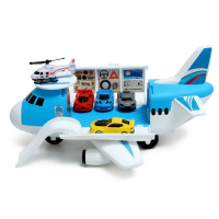 Самолёт - парковка «Авиабаза», с 4 машинками и вертолётом Самолёт - парковка «Авиабаза», с 4 машинками и вертолётом