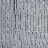 Плед Slumberland, серебристо-серый меланж