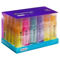 Клей-карандаш PVP 15 г Berlingo Aqua, цветной Клей-карандаш PVP 15 г Berlingo Aqua, цветной