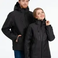 Куртка-трансформер мужская Matrix черная с красным, размер XXL