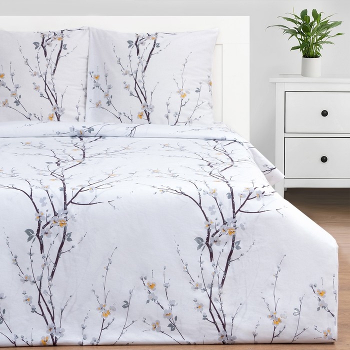 Постельное бельё Этель 2 сп &laquo;Нежность утра&raquo; 175х215см, 200х220см, 70х70см-2 шт, 100% хлопок, бязь, 125 г/м2