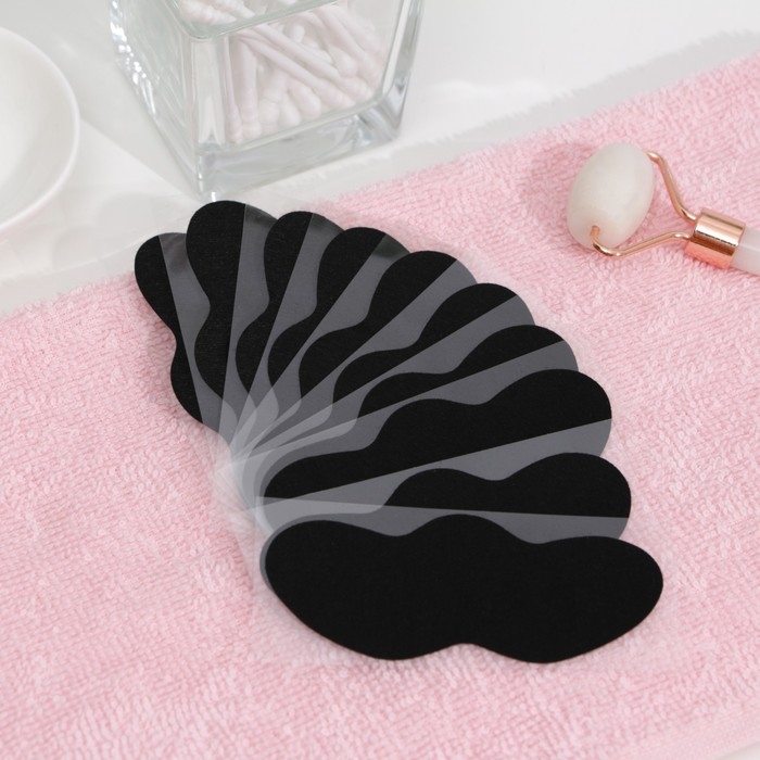 Полоски очищающие для носа с экстрактом бамбукового угля, набор 10 шт. Полоски очищающие для носа с экстрактом бамбукового угля, набор 10 шт.