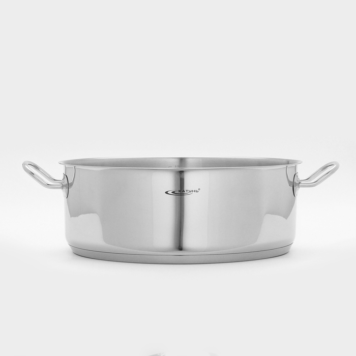 Кастрюля &laquo;Общепит&raquo;, 8 л, d=34 см, h=12,2 см, капсульное дно, индукция