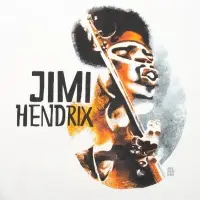 Футболка &laquo;Меламед. Jimi Hendrix&raquo;, белая, размер XXL