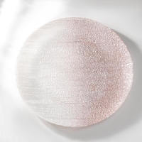 Тарелка подстановочная &laquo;Ривьера&raquo;, d=32 см, цвет жемчужный