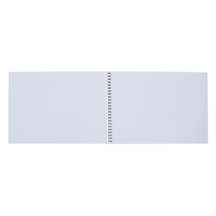 Альбом для рисования А4, 40 листов, блок 120 г/м&sup2;, на спирали, Erich Krause "Art Spirit", пластиковая обложка, 100% белизна, твердая подложка